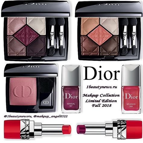 dior makeup fall 2018|dior summer 2024 makeup collection.